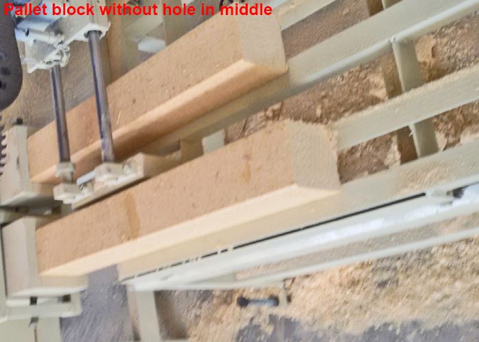 pallet block press machine
