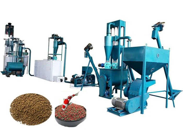 floating fish feed production line floating fish feed production line