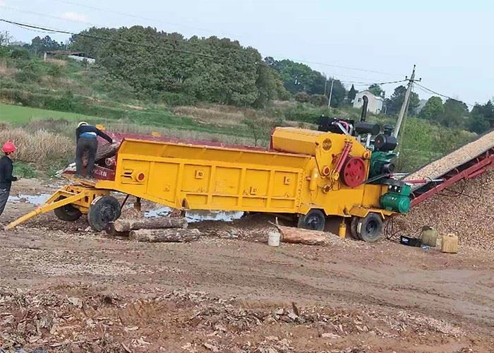 Large Capacity Professional Wood Crushing Machine