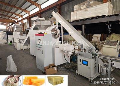 بڑی لانڈری صابن کی پیداوار لائن