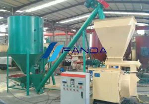 چھوٹی فیڈ پروڈکشن لائن